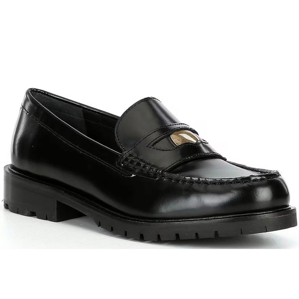 Free People Liv Leather Penny Loafers